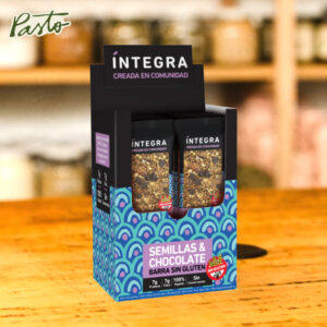 integra barra semillas chocolate