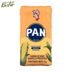 pan harina arepas maiz amarillo