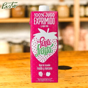 pura fruta manzana frutilla