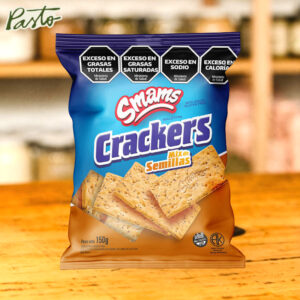 smams crackers mix semillas