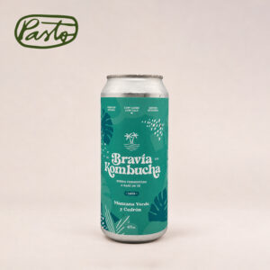 bravía kombucha manzana verde cedron