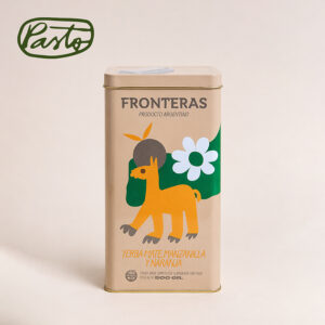 fronteras yerba lata naranja manzanilla