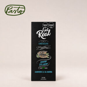 get real chocolate 73 almendras sal