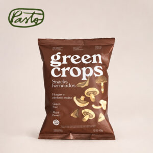 green cops snacks hongos