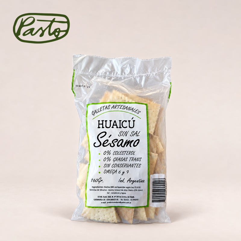 Huaicu Sesamo Sin Sal 160g